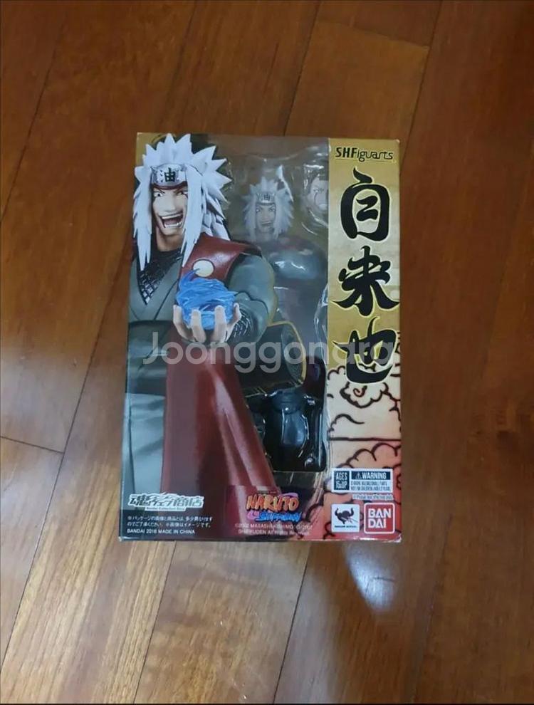 나루토 질풍전 지라이야 shf 한정판 피규어 미개봉--7