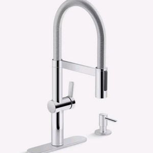 미개봉 콜러 코이프로 거위목 주방 수전 유광 70%할인