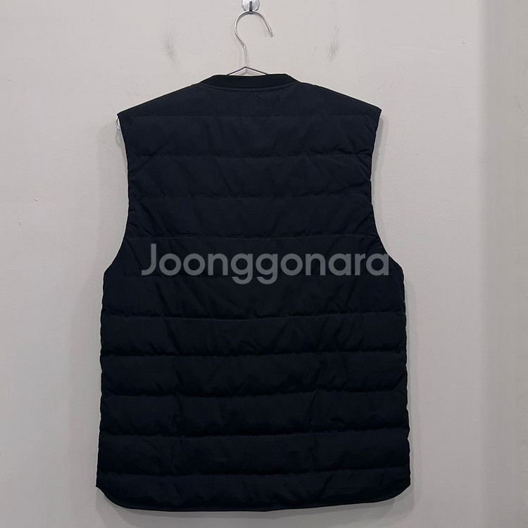 커스텀멜로우 덕다운 퀼팅 버튼 경량 패딩 조끼--4