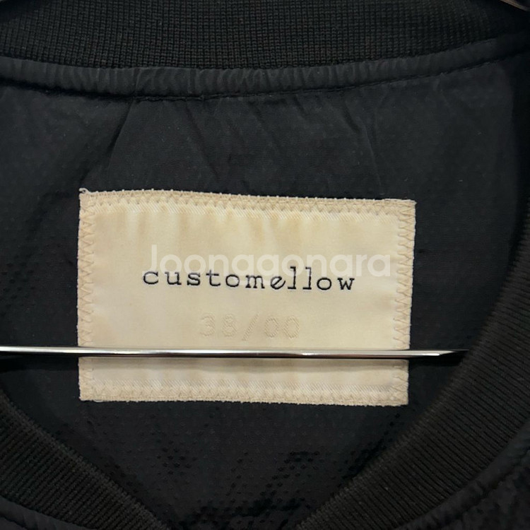 커스텀멜로우 덕다운 퀼팅 버튼 경량 패딩 조끼--2