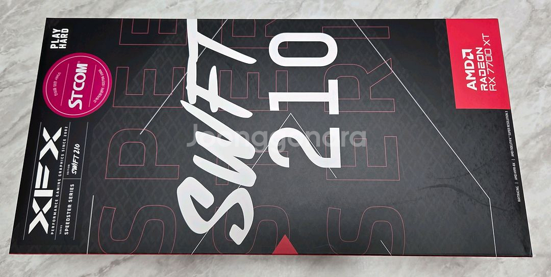 XFX 라데온 7700XT 팝니다.(as 28년 3월--0