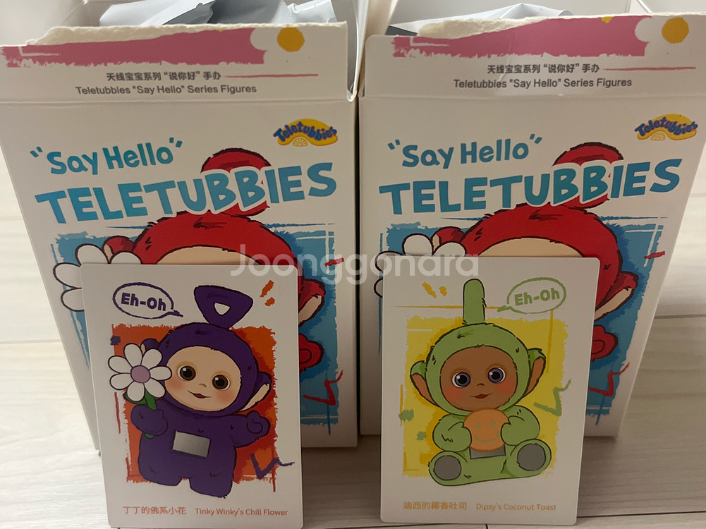 팝마트 텔레토비 안녕 시리즈 인형 키링--0
