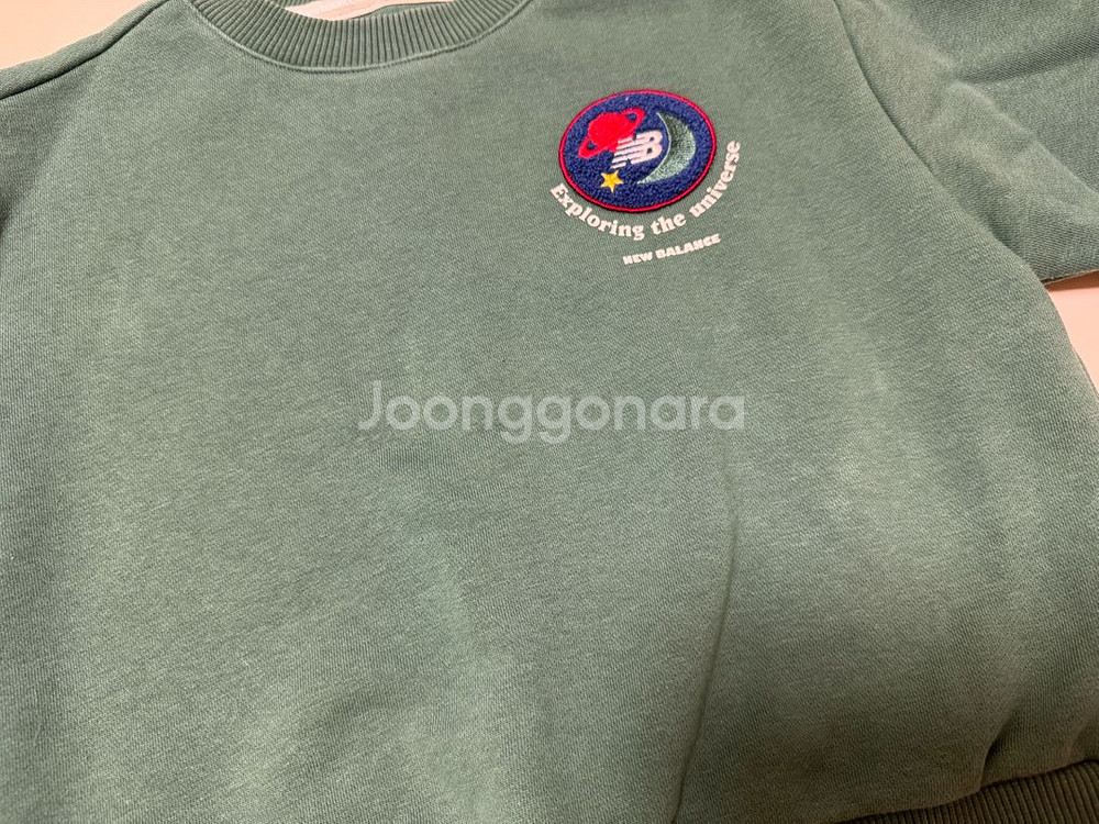 뉴발란스 기모 티셔츠 100--4