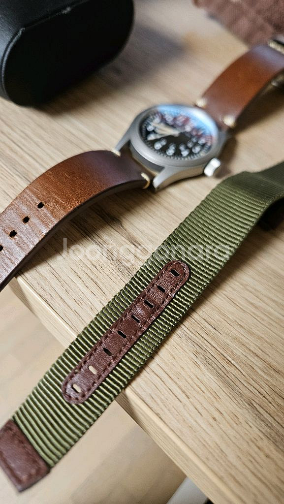 해밀턴 카키 필드 메카니컬 시계--4