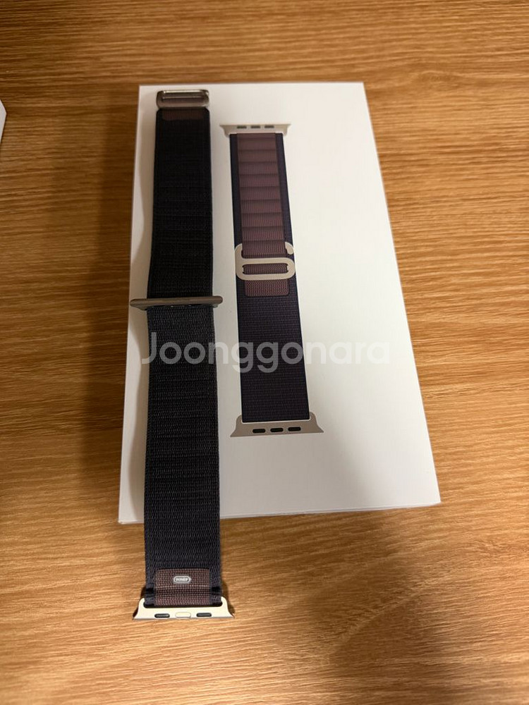 애플워치 알파인루프 정품 (인디고 M) 거의 새제품 판--1