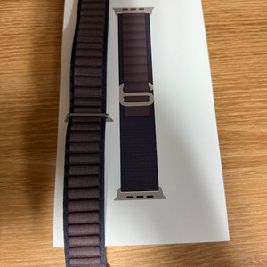 애플워치 알파인루프 정품 (인디고 M) 거의 새제품 판