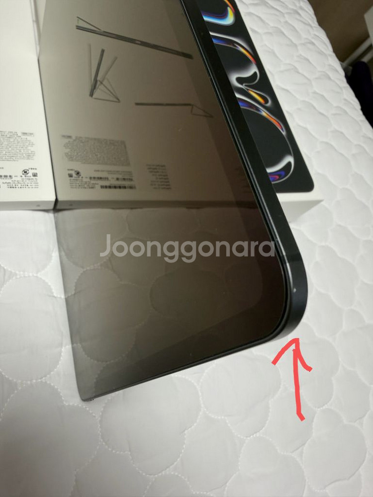 아이패드 프로 13인치M4칩 +정품펜슬+정품케이스--10