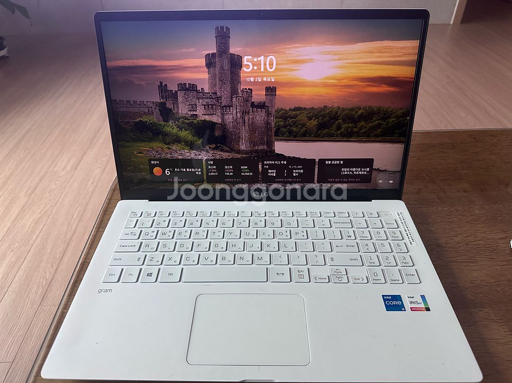 LG Gram 11세대 i5 16GB 윈도우11--3