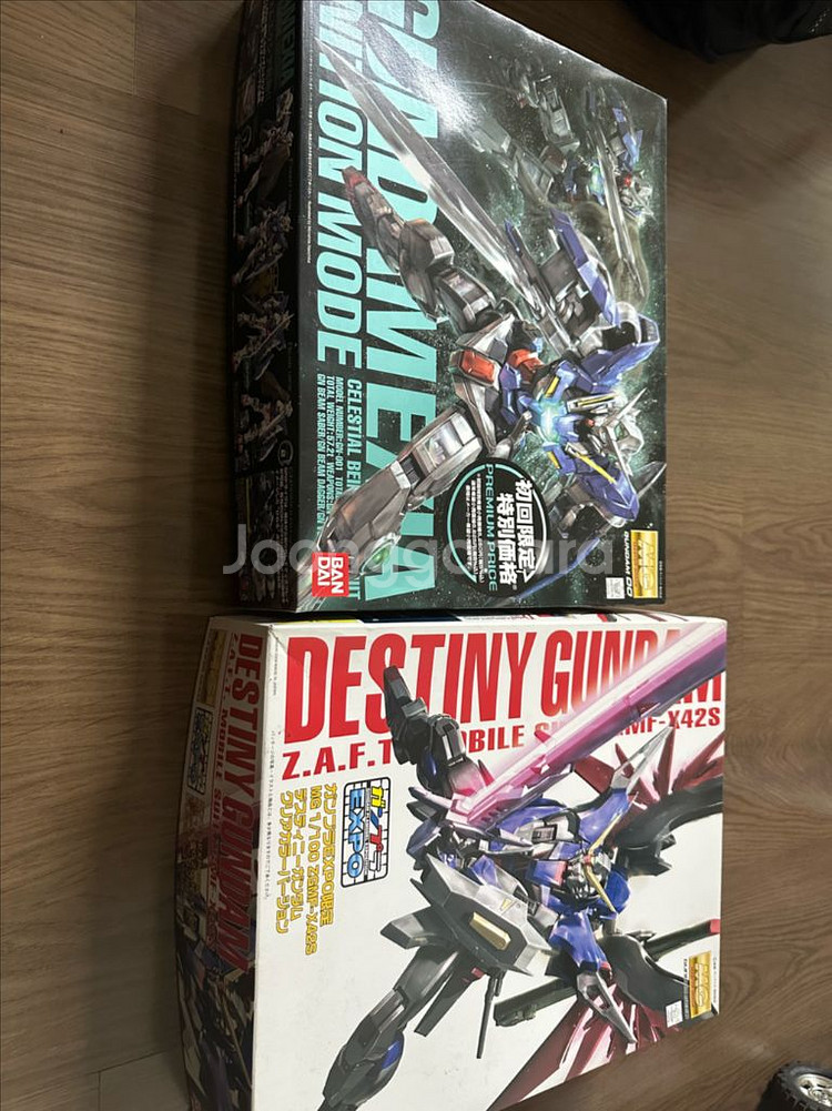 건담 mg 2종 일괄판매(EXIA,DESTINY 건담)--0