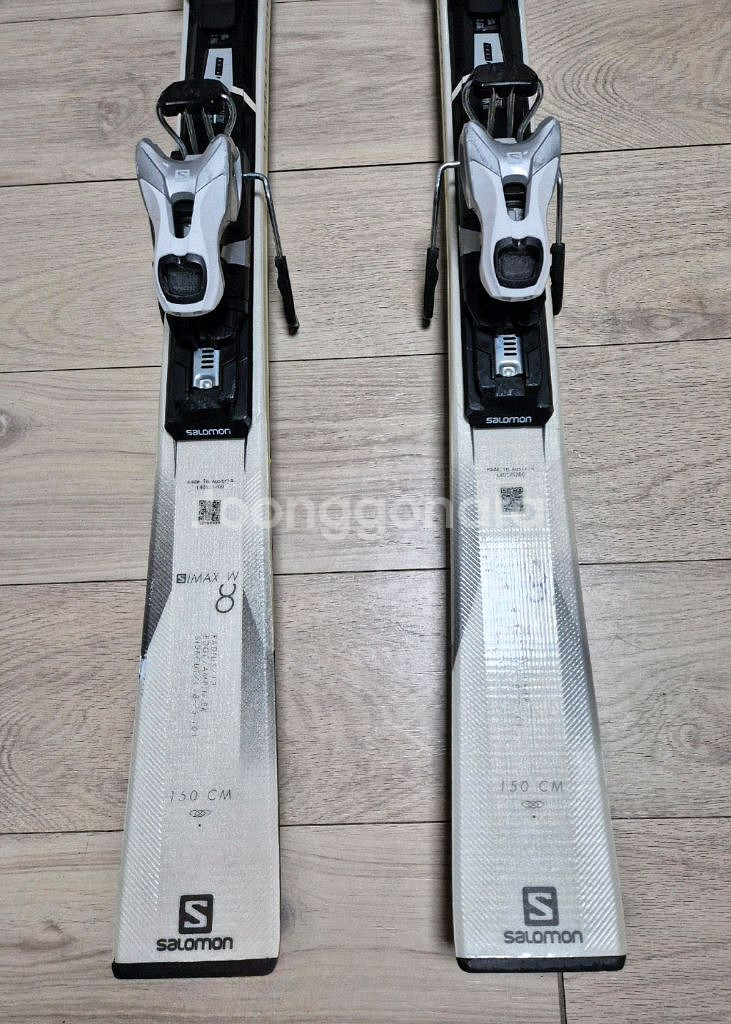 살로몬 여성 중급자용 회전스키 150cm--2