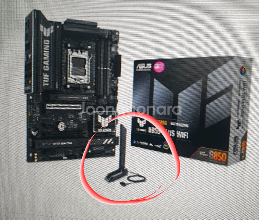 아수스 TUF B850-Plus Wifi 보드용 안테나--0