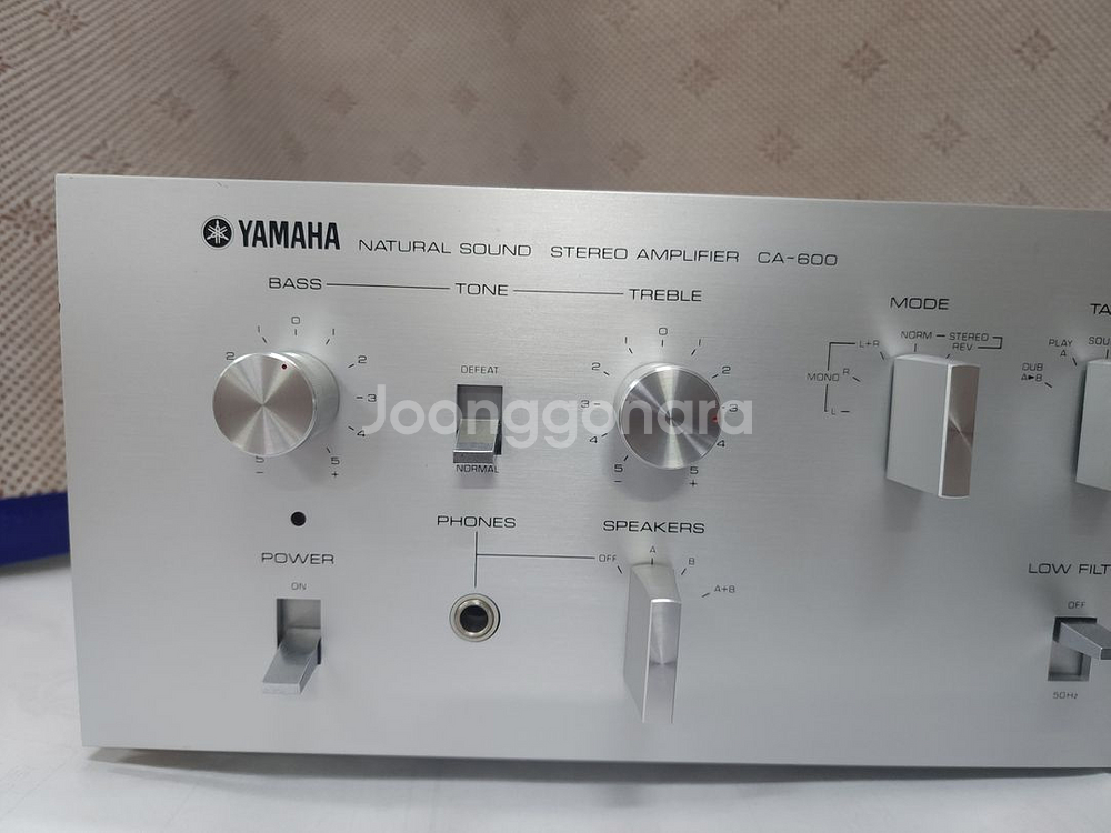 야마하 빈티지인티앰프CA-600(100V)--4