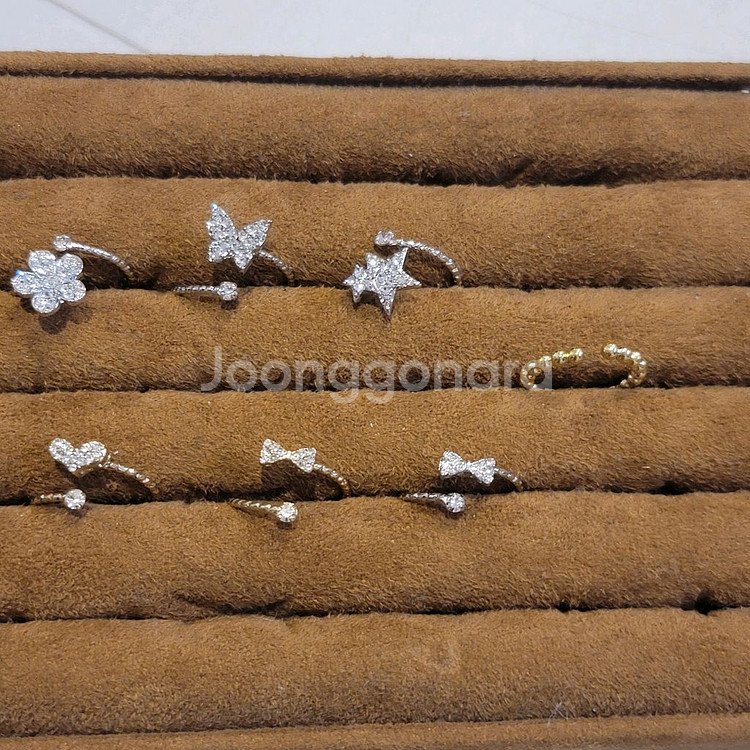 진주꽃반지 일괄 7000원--2