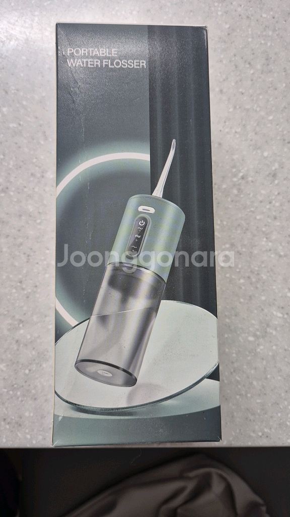 휴대용 USB 충전식 구강 세정기 전기 치아 세척 장치--0