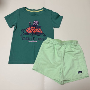 파타고니아 반팔 반바지 4T