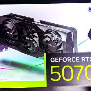 PNY RTX5070 12GB 미개봉 신품 팝니다.