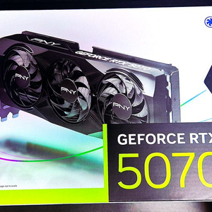 PNY RTX5070 12GB 미개봉 신품 팝니다.