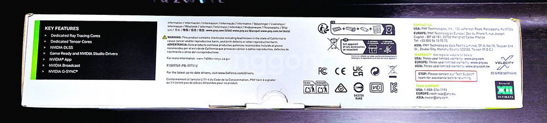 PNY RTX5070 12GB 미개봉 신품 팝니다.--2