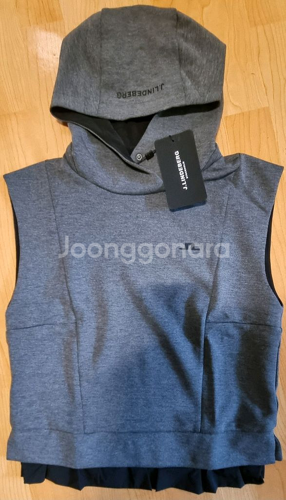 [새상품] 제이린드버그 여성 후드 베스트--0