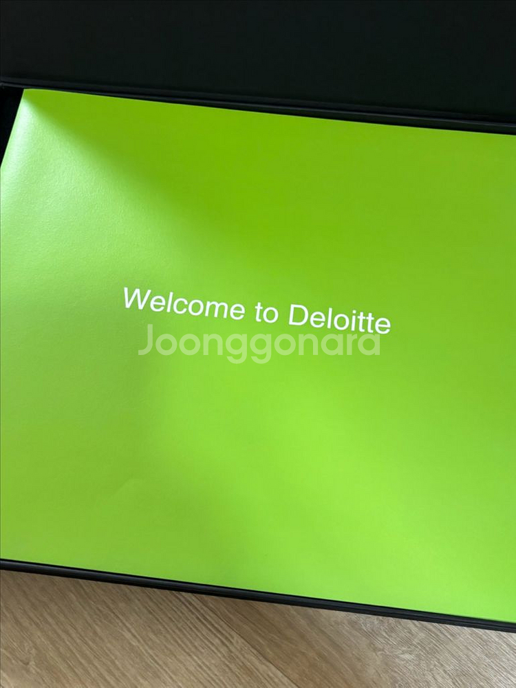 딜로이트 안진 웰컴 키트 새상품--1