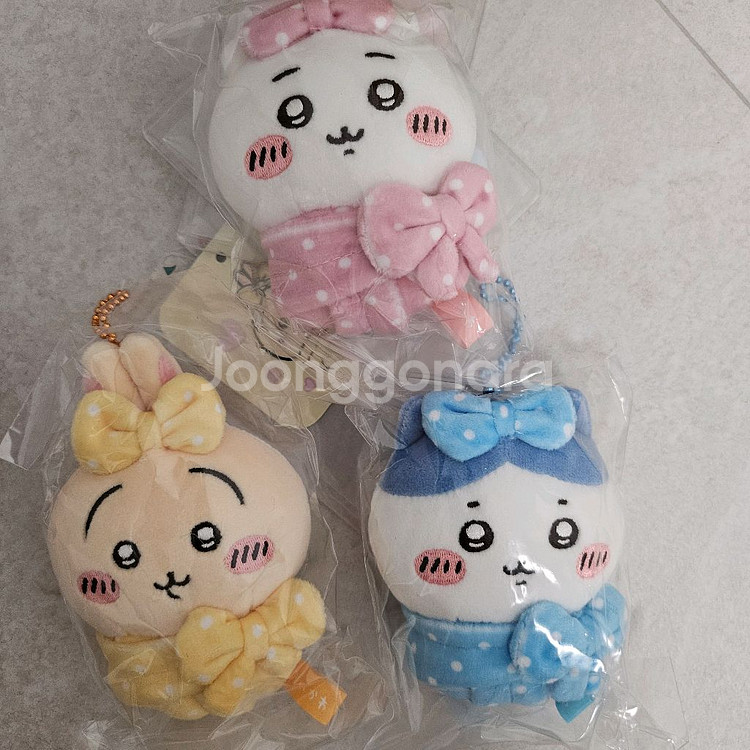 치이카와 포대기 마스코트 3종일괄--0