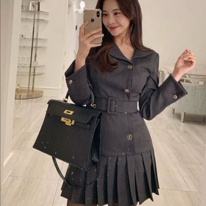 L사이즈] 로아르 마이아이돌 원피스 하객룩플리츠스커트원