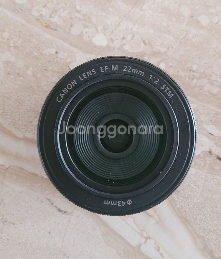 캐논 EF-M 22mm F2 STM 렌즈--1