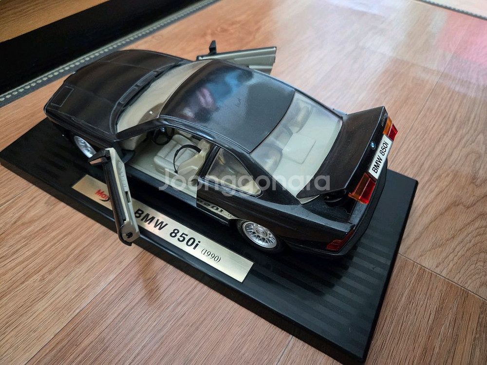 bmw 850i 모형자동차 1990 / 미국 뉴저지공수--2