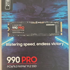삼성 SSD 990pro NVMe M.2 2tb 미개봉