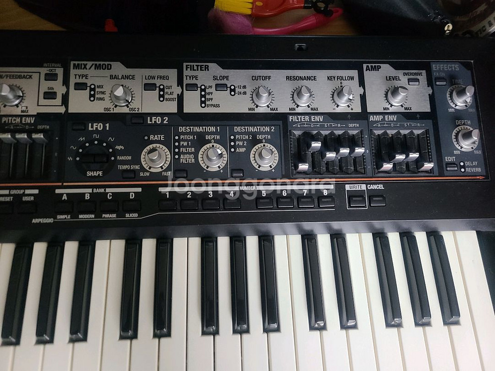 Roland SH-201 아날로그 신디사이저--3