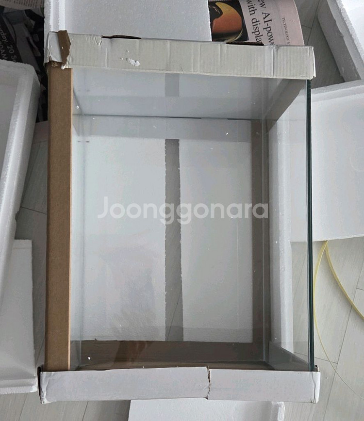 [단순개봉]올디아망 30 슈퍼 하이큐브 어항(뚜껑 포함--2