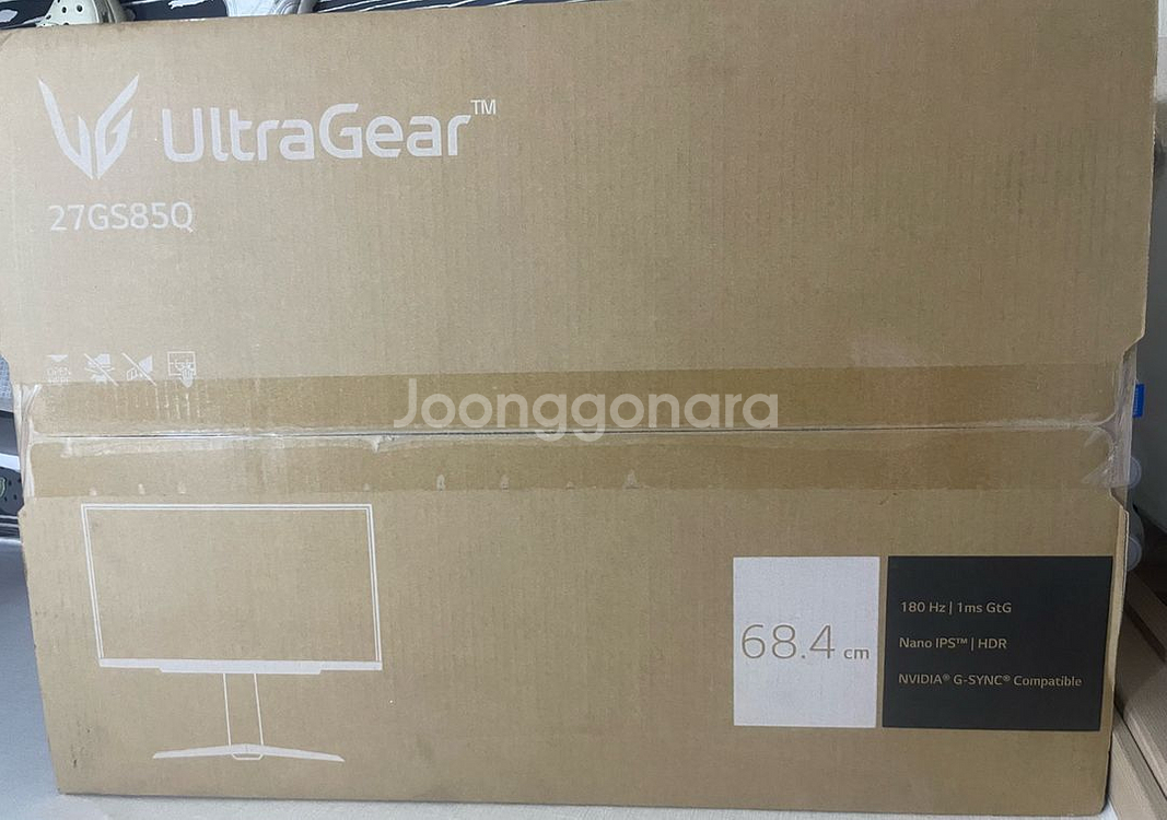 LG 27GS85Q 27인치 게이밍모니터 미개봉 새상품--0