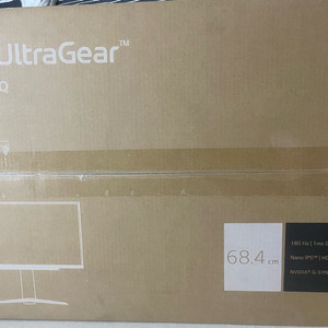 LG 27GS85Q 27인치 게이밍모니터 미개봉 새상품