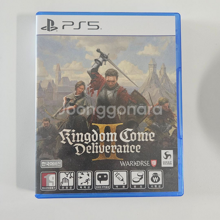 PS5 킹덤컴 딜리버런스2 팝니다.--0