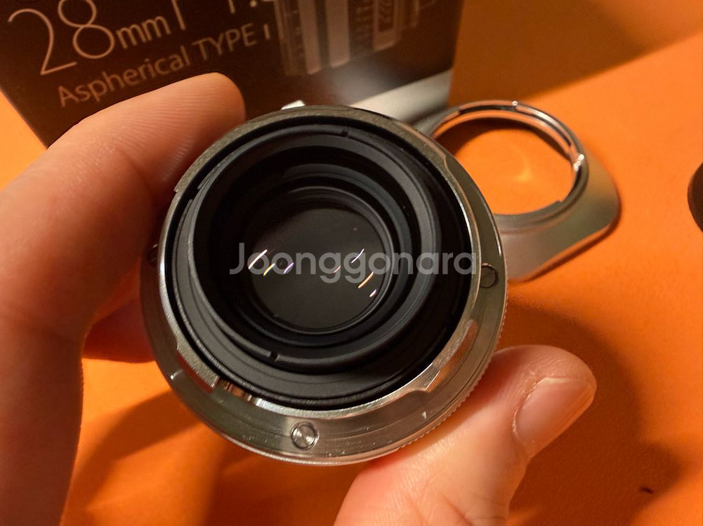 보이그랜더 라이카 녹턴빈티지 28mm type I 렌즈--1