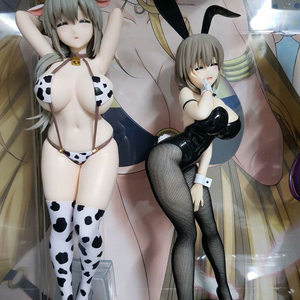 우자키양은 놀고싶어 우자키 하나 피규어 2종