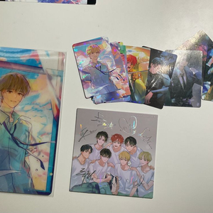 데못죽 초판한정1,2부 공식굿즈,책+비공굿회지포카등