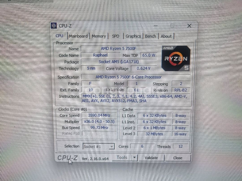 AMD 라이젠5 7500f rtx3080 게이밍 컴퓨터--2