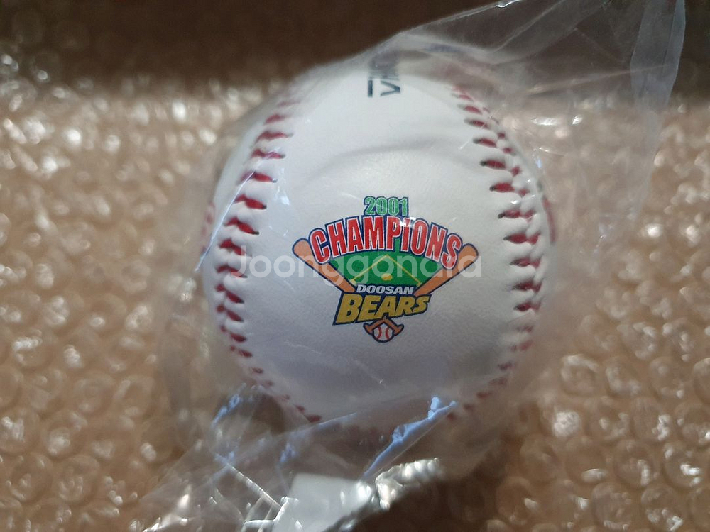 KBO 두산베어스 2001 레트로 우승 기념구--0
