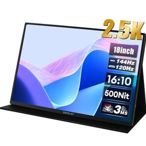 제우스랩2.5K 144HZ 포터블모니터 18인치Z18K