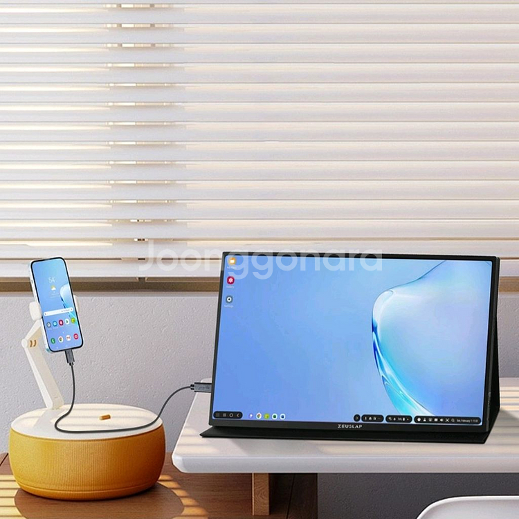 제우스랩2.5K 144HZ 포터블모니터 18인치Z18K--1