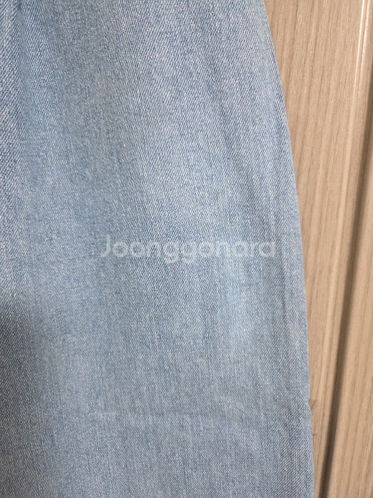 마인 원턱 와이드 데님팬츠 랑방 타임 더캐시미어 시스템--9