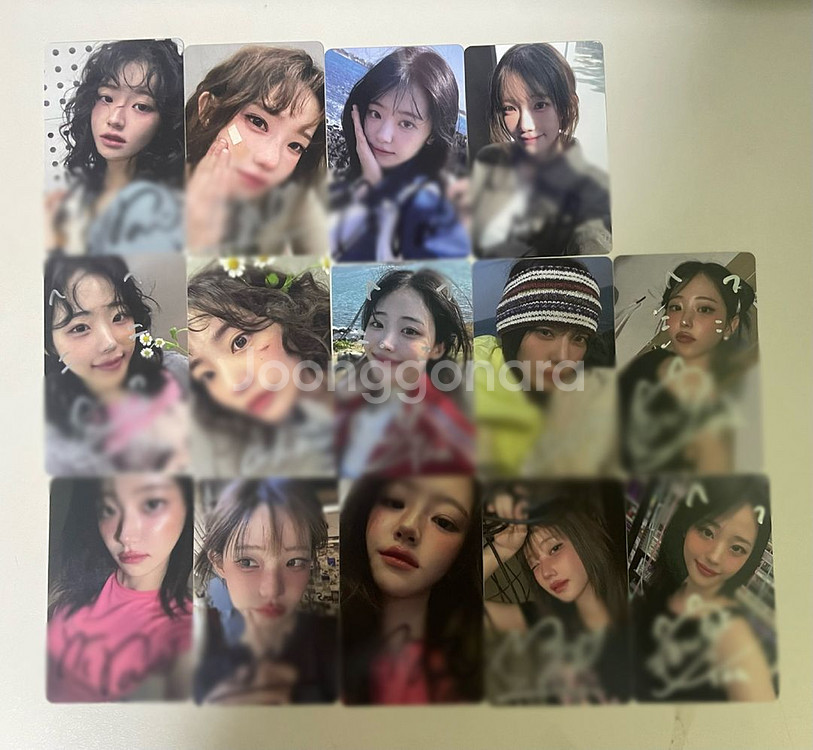 qwer 큐떱 싸인포카 굿즈 양도 쵸단 마젠타 냥뇽녕냥--0