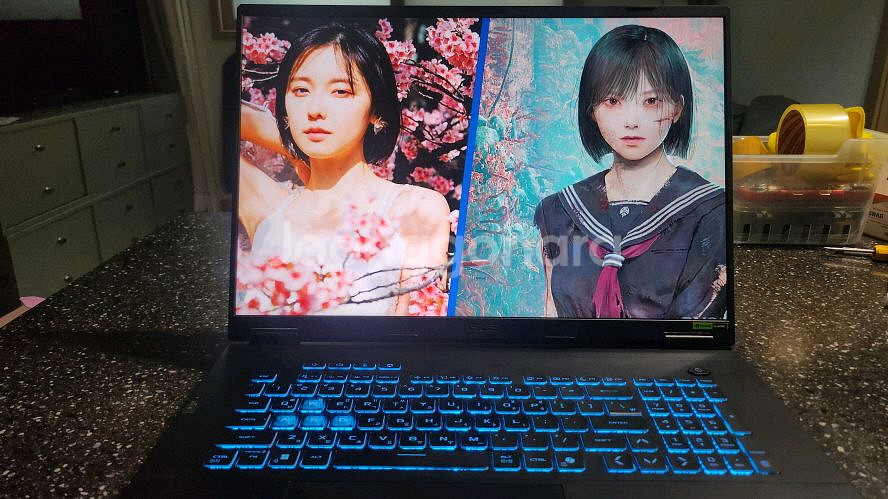 아수스 최신 TUF 18인치 게이밍/램32G,5070--0