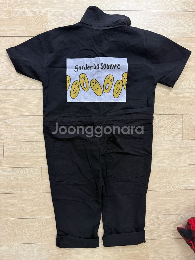리미떼두두 블랙 점프수트 L(세탁 후 보관만한 제품)--4