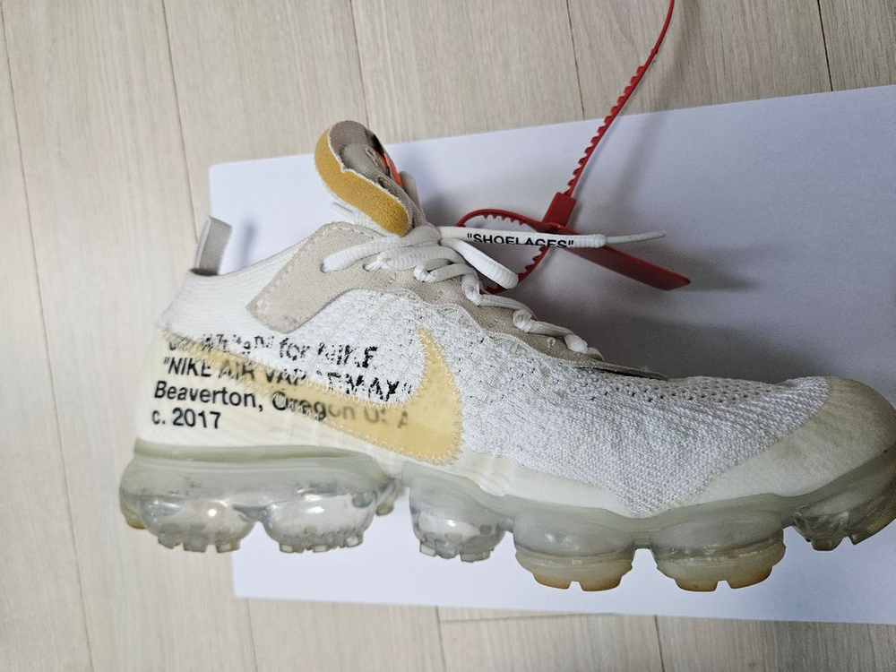 나이키 오프화이트 베이퍼맥스 265 이미지