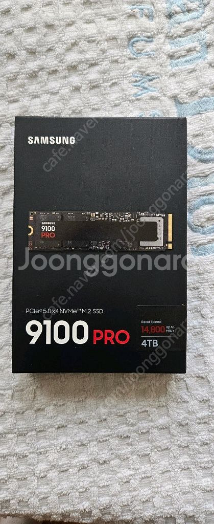 [미개봉 국내] 삼성전자 SSD 9100 PRO 4T--0