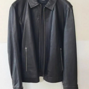 띠어리 남성 레더 자켓