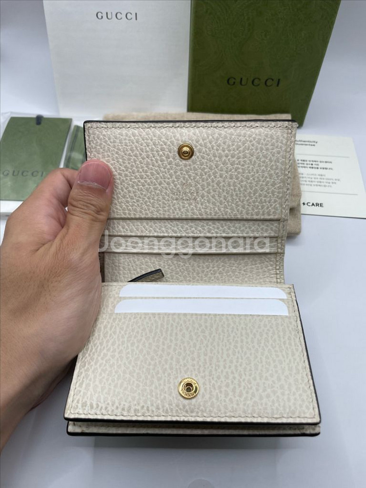 구찌 GG 마몽 카드지갑 반지갑--3