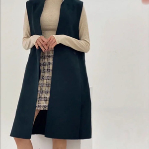 모던 롱조끼 여성 베스트 드레서 사이즈free